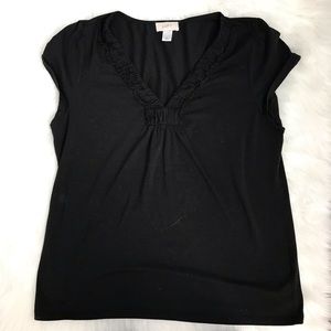 3/$20 - Loft Black Women’s shirt XL spandex